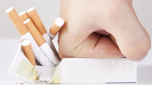 Stopping smoking suddenly causes disturbances in the body's work
